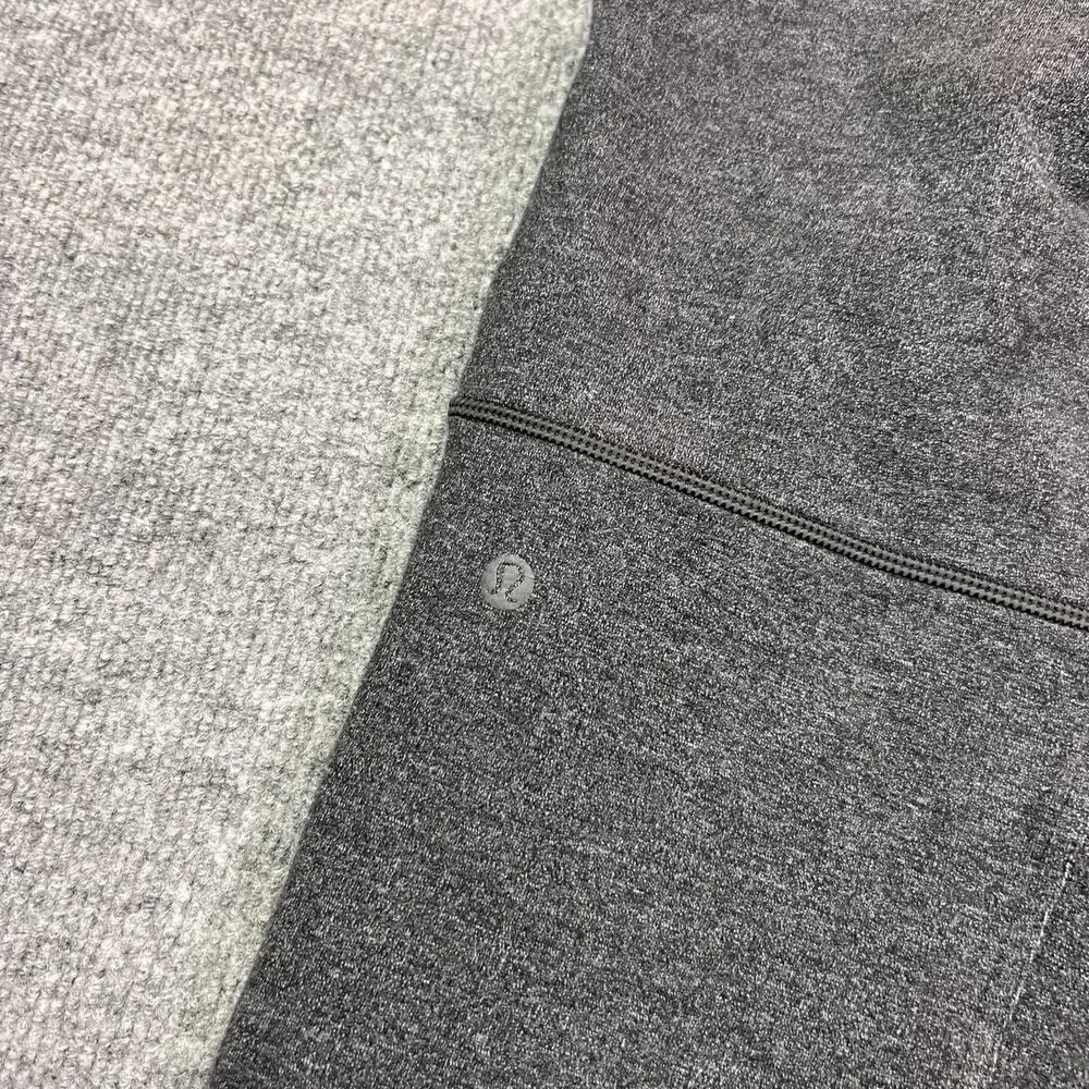 Lululemon Jogger Pants Mens M Gray French Terry Elastic Waist Pockets Athletic